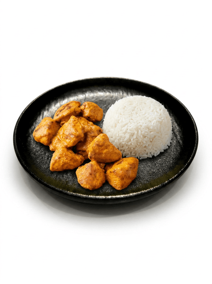 وجبة دجاج بالزبدة